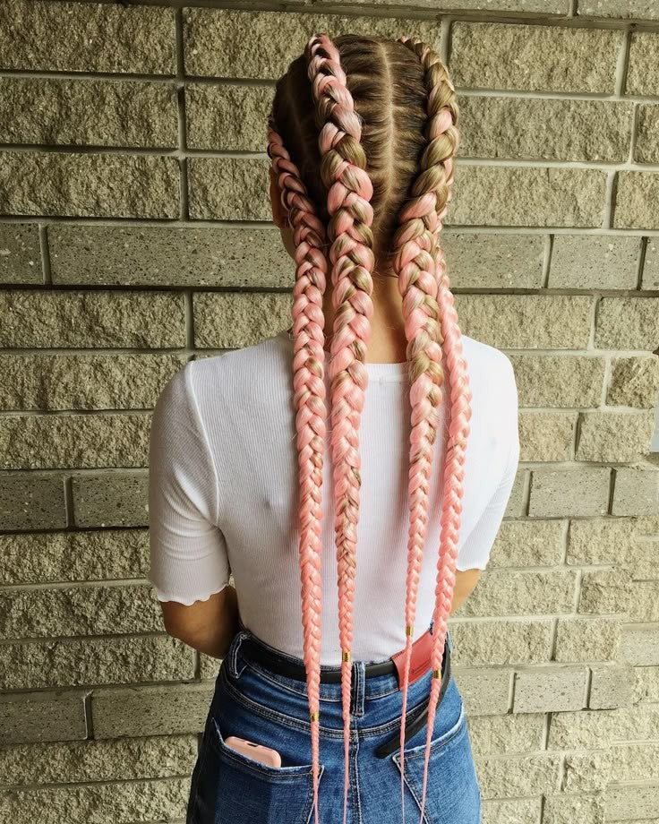 (4) French Braids