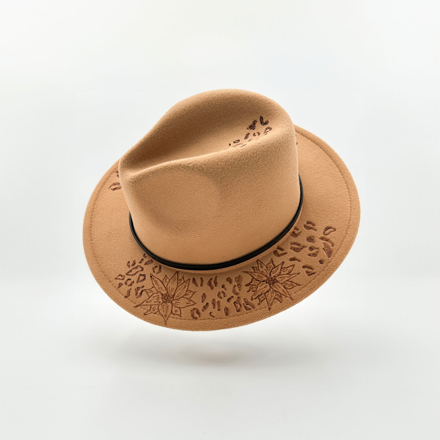 Flower Fedora Hat
