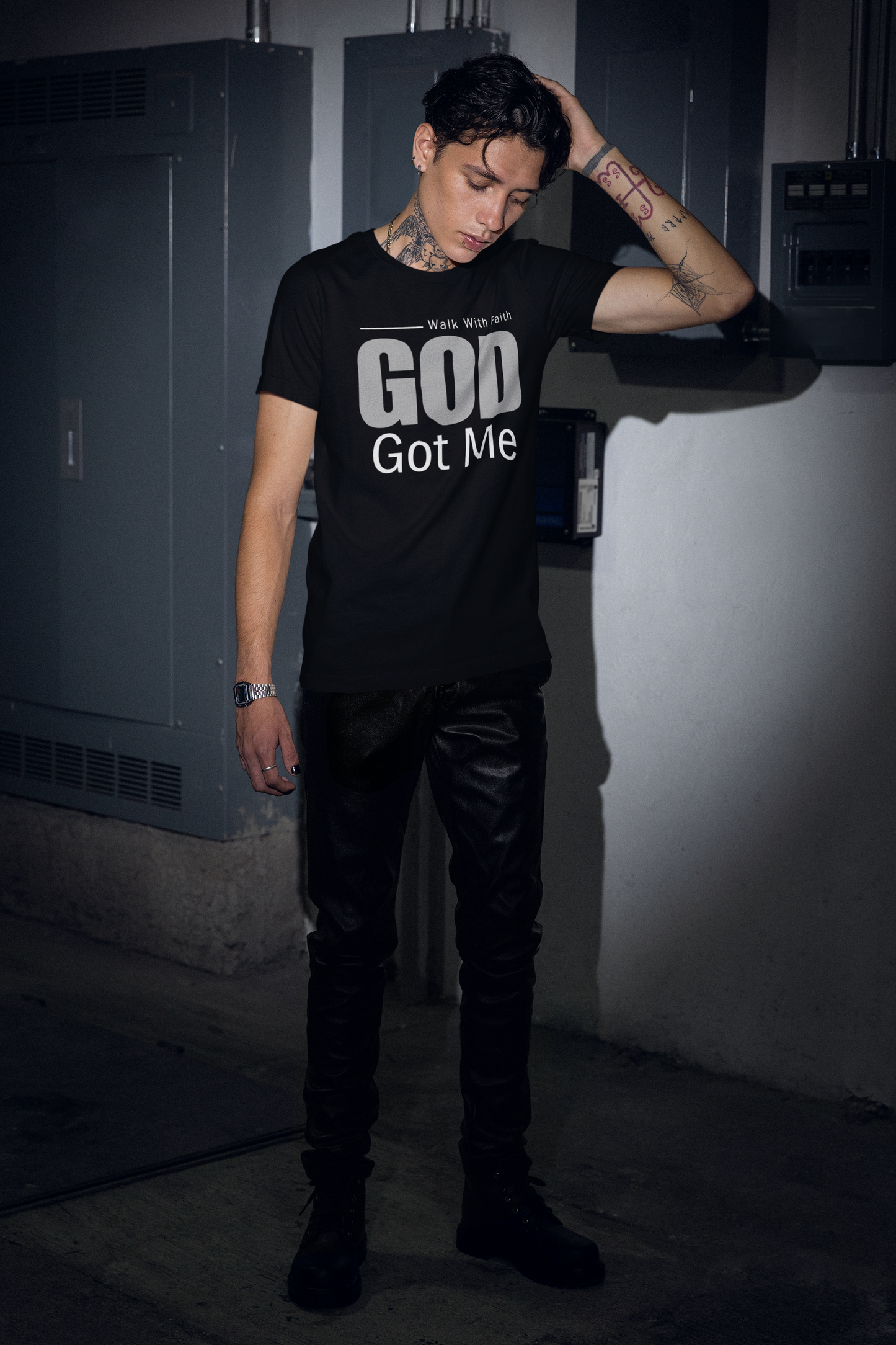 “God got me” T-shirt