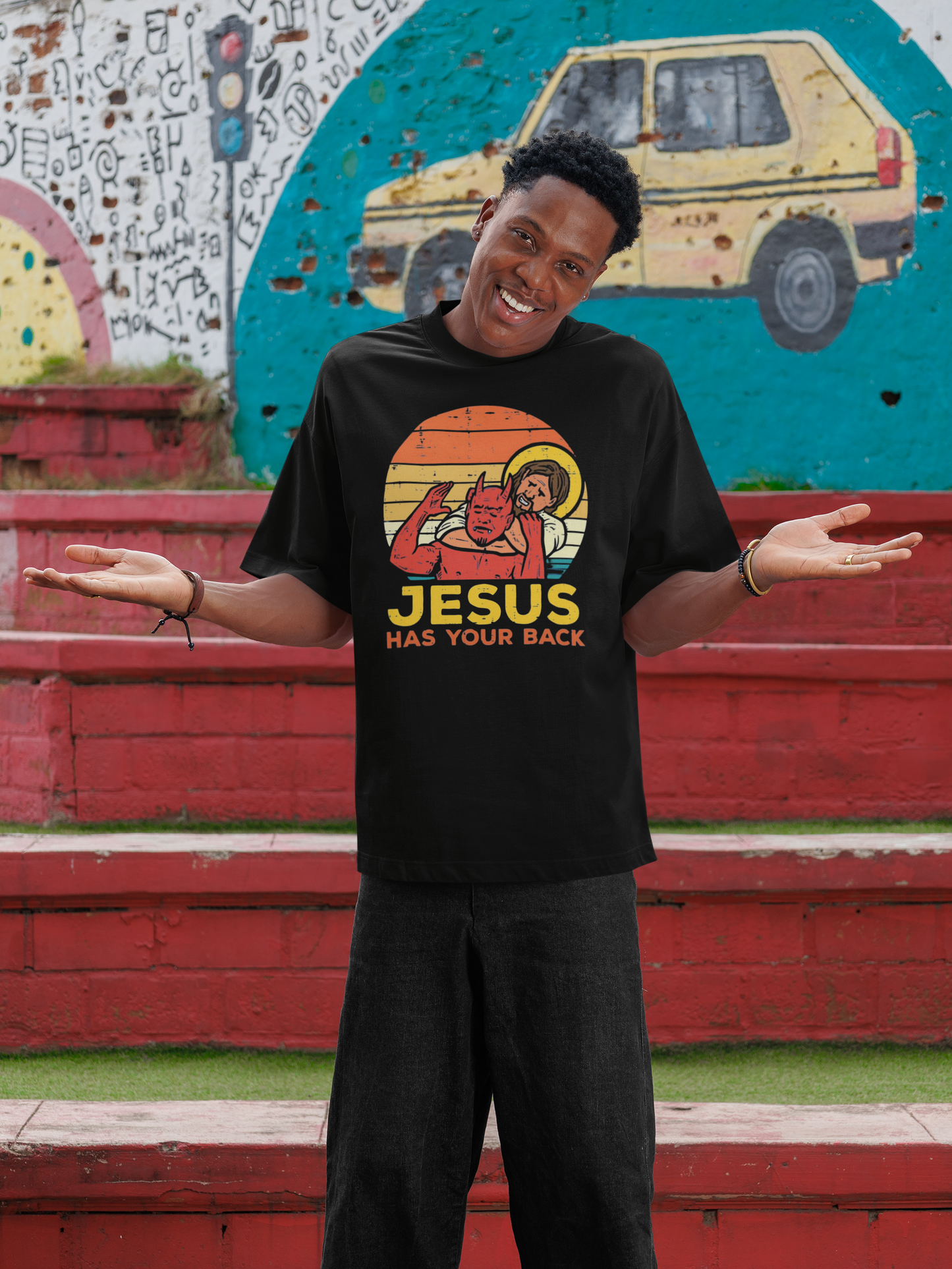 Jesus Has Your Back