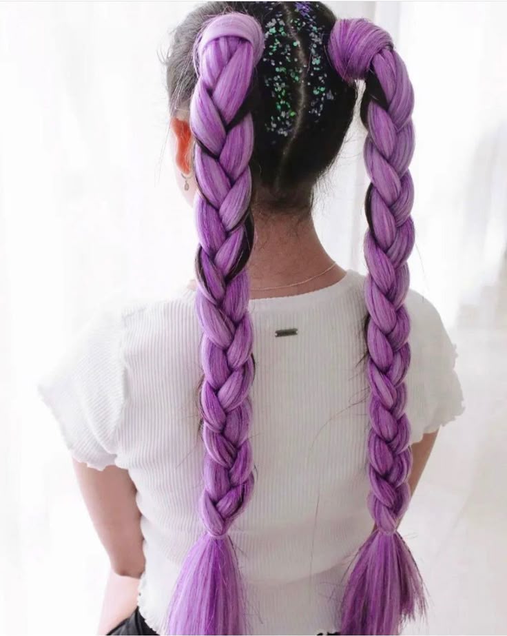 Braid & Glitter Party