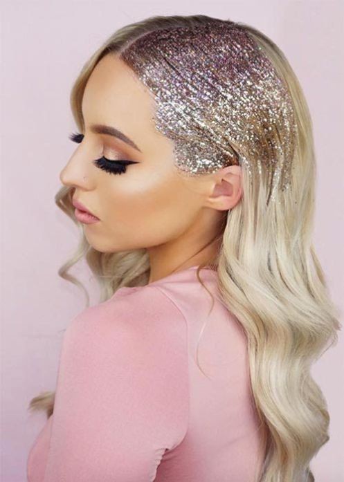 Braid & Glitter Party