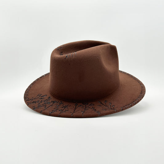 Flower Child Fedora Hat