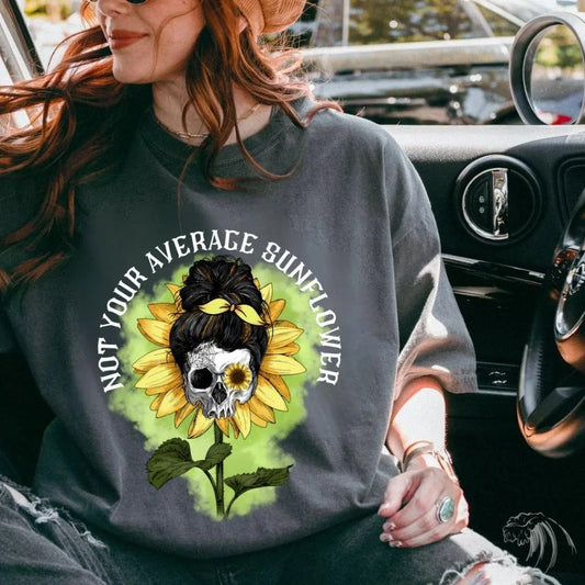 Not your average sunflower T-shirt