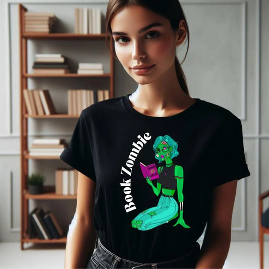 Book Zombie T-shirt